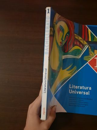 Libro 1Bach Literatura Universal Algaida