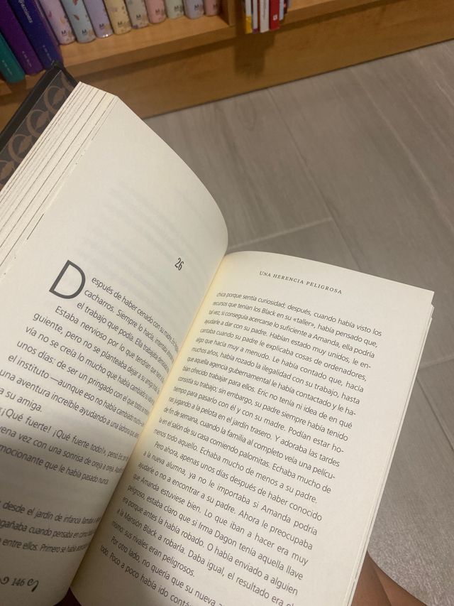 Libro “Amanda black”