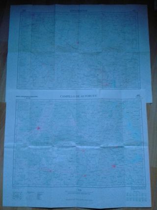 Mapas topográficos escala 1:50000