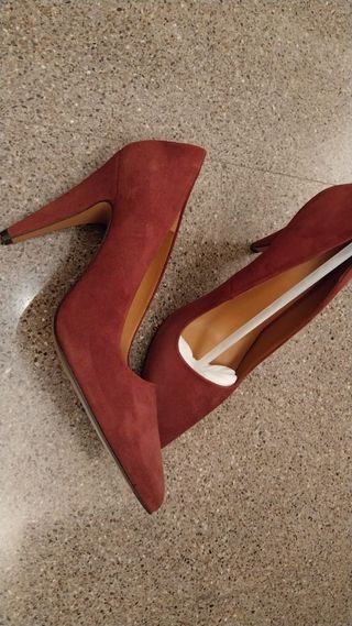 Zapatos ante granate Bimba y Lola 