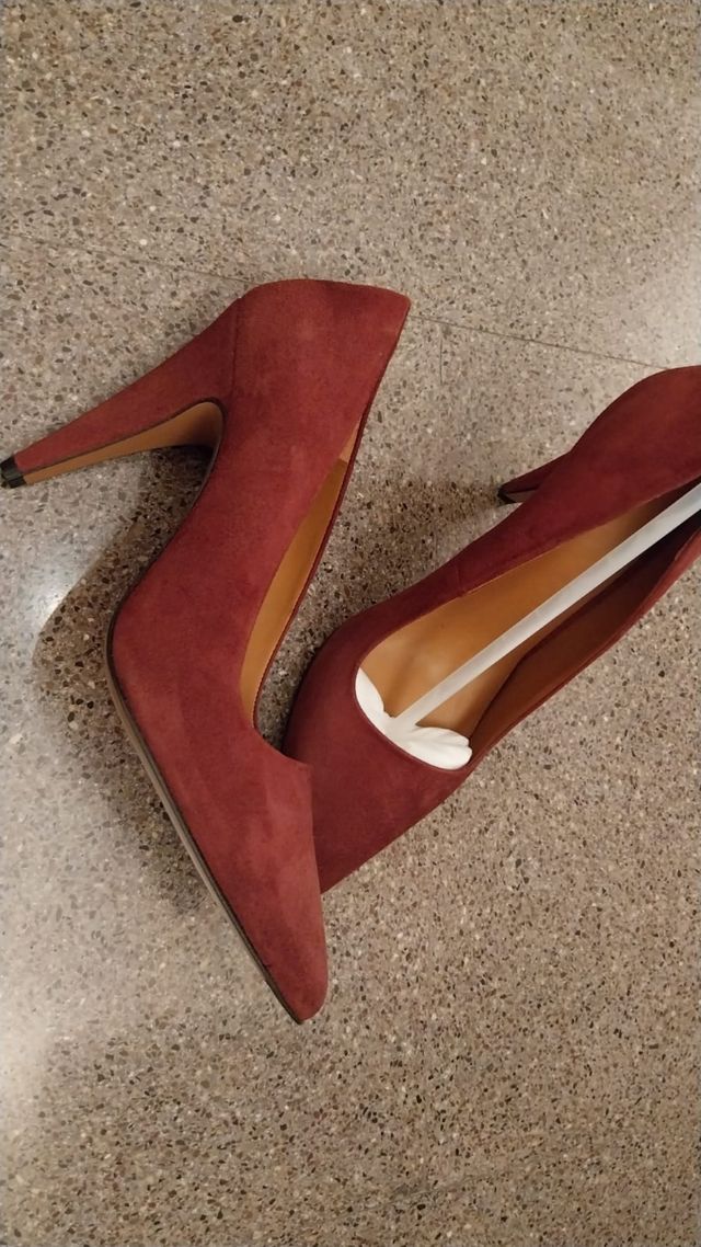 Zapatos ante granate Bimba y Lola