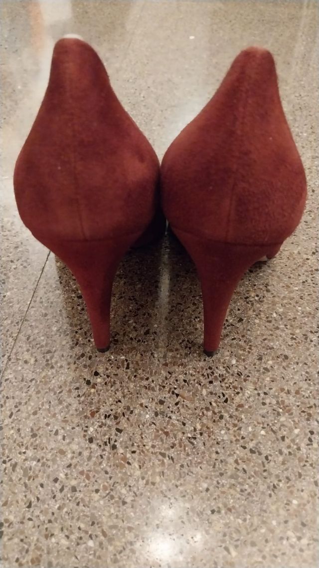 Zapatos ante granate Bimba y Lola