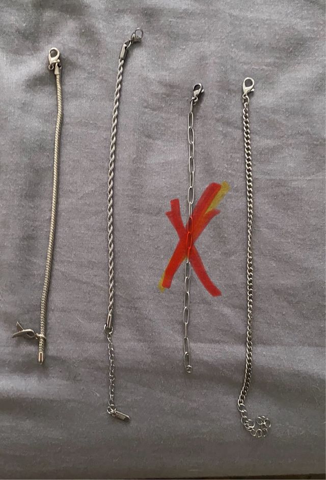 Bracciali in acciaio inossidabile