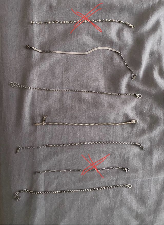 Bracciali in acciaio inossidabile