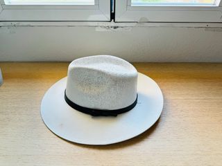 Sombrero blanco estilo veracruzano