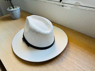 Sombrero blanco estilo veracruzano