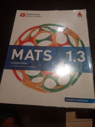 Libros de Matemáticas de 1ESO