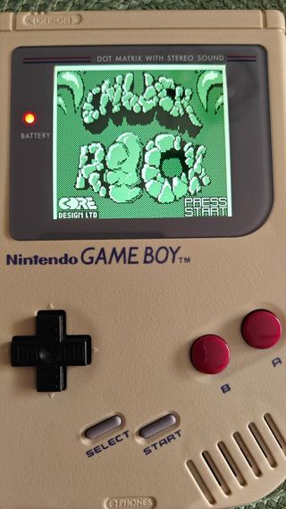 Juego Chuck Rock Gameboy