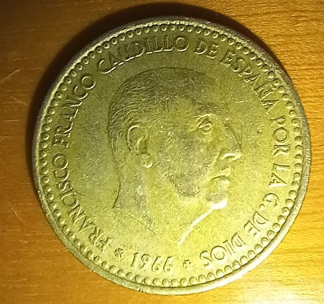 MONEDA DE COLECCIÓN PESETA DE 1966