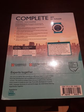 Libro de inglés para academia de inglés