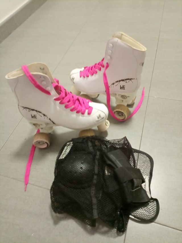 Patines y protecciones