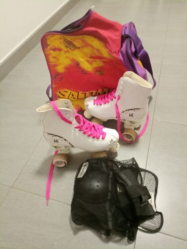 Patines y protecciones