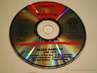 Black Sabbath Live 1970 CD nuevo!