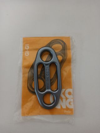 Piastrina discensore Kong, arrampicata