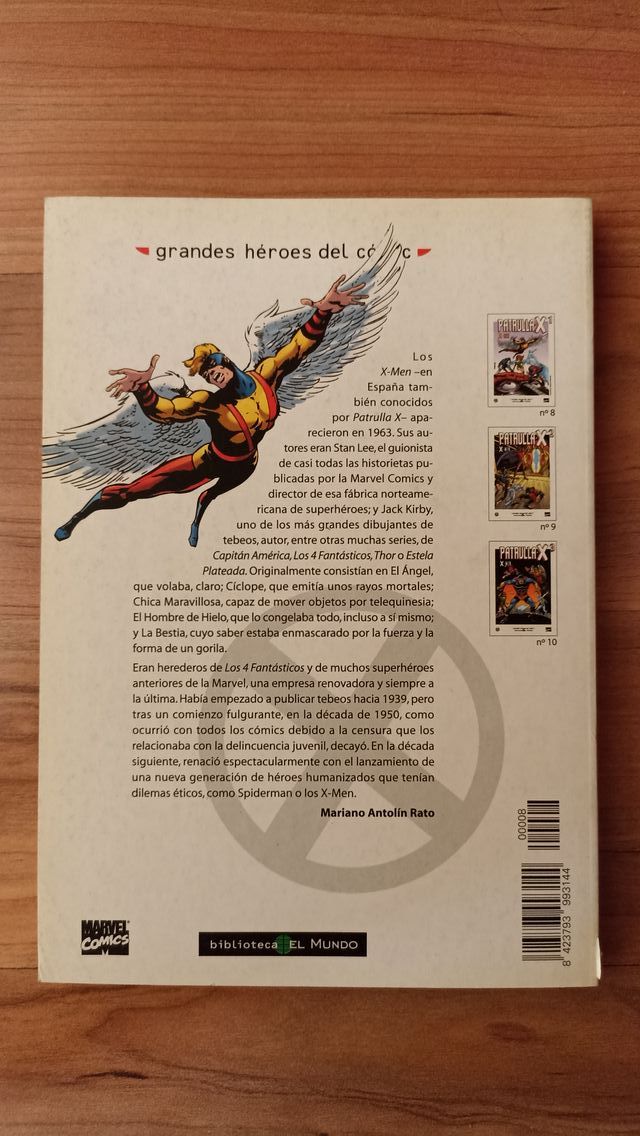 Patrulla X Biblioteca El Mundo