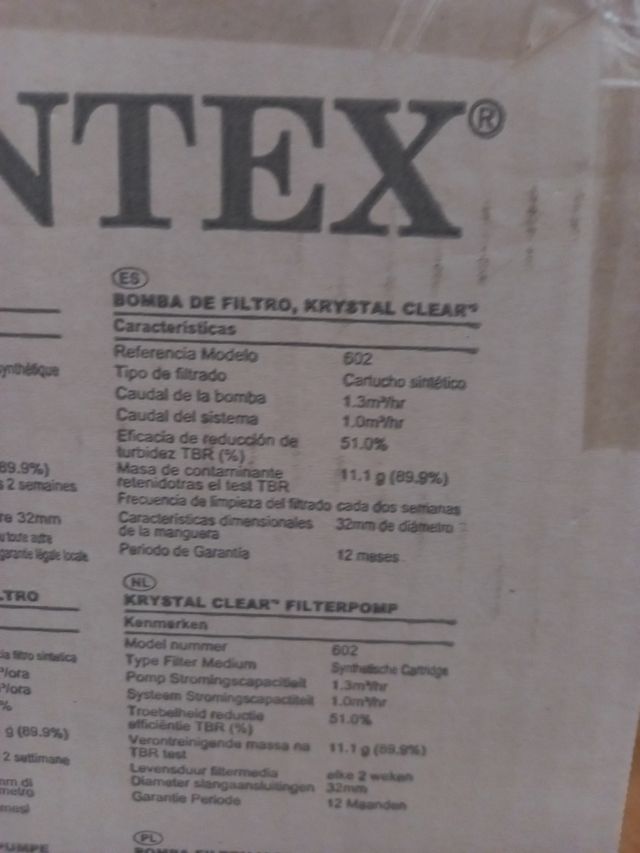 Piscina intex 3.05m x 76 cm