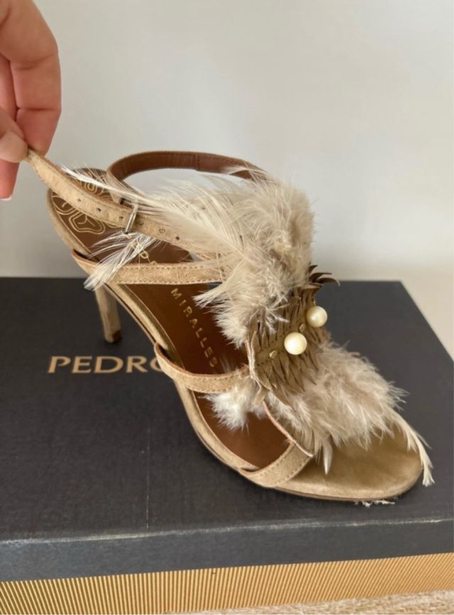 Sandalias de tacón de la marca Pedro Miralles