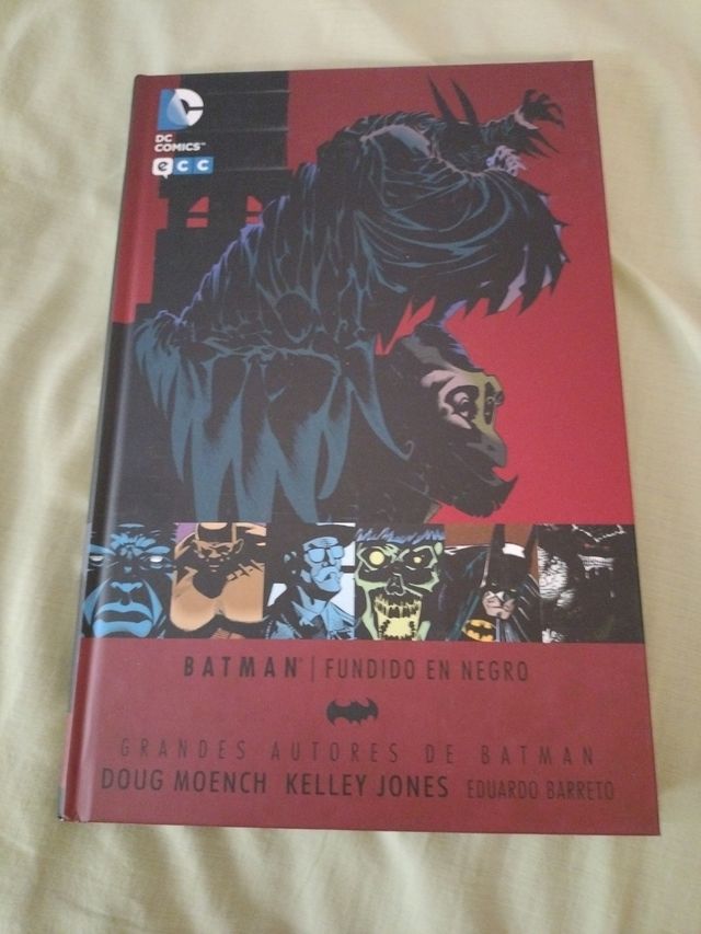 Batman fundido en negro