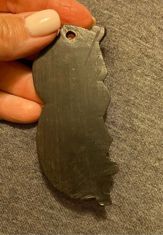 Portachiavi in legno intagliato a mano