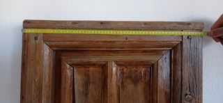 Ventana antigua restaurada