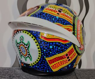 Casco de Valentino Rossi