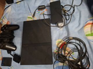 PS2 + 1 mando + 1 Memory Card