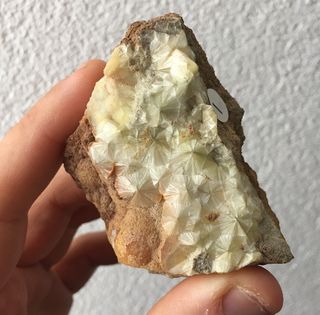Minerali Collezione WAVELLITE TŘENIC Boemia