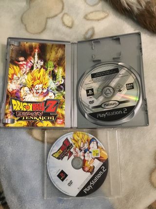 Lote dragon ball z budokai tenkaichi 1-2x20€ ps2
