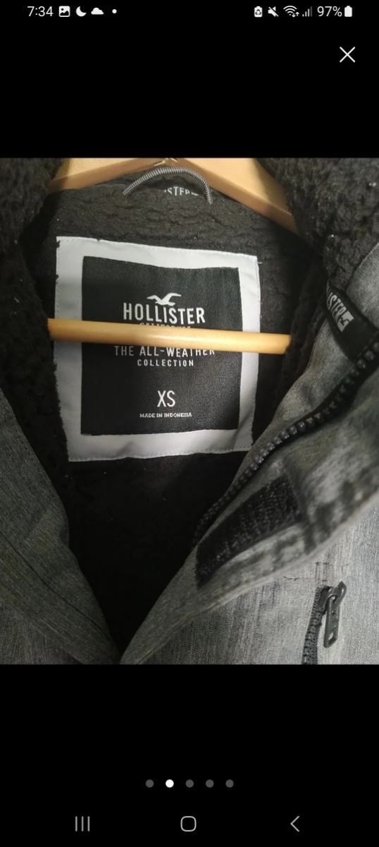 Abrigo  hollister 