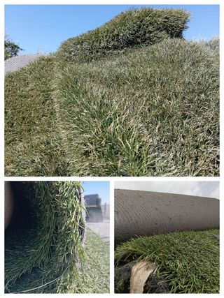 Césped artificial reciclado