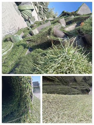 Césped artificial reciclado ♻️