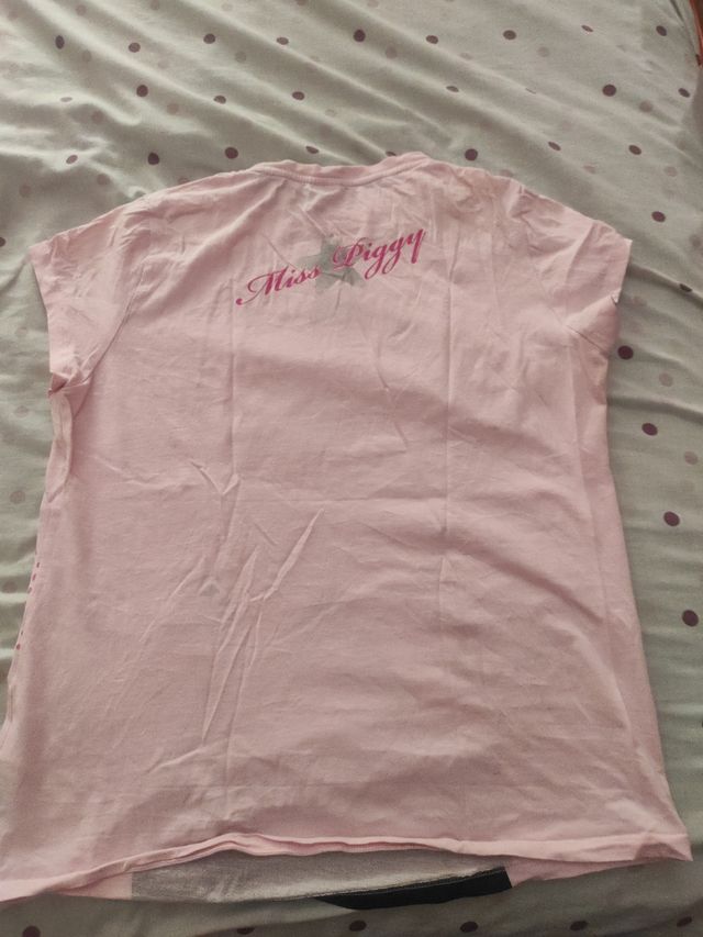 Camiseta Peggy Muppets rosa