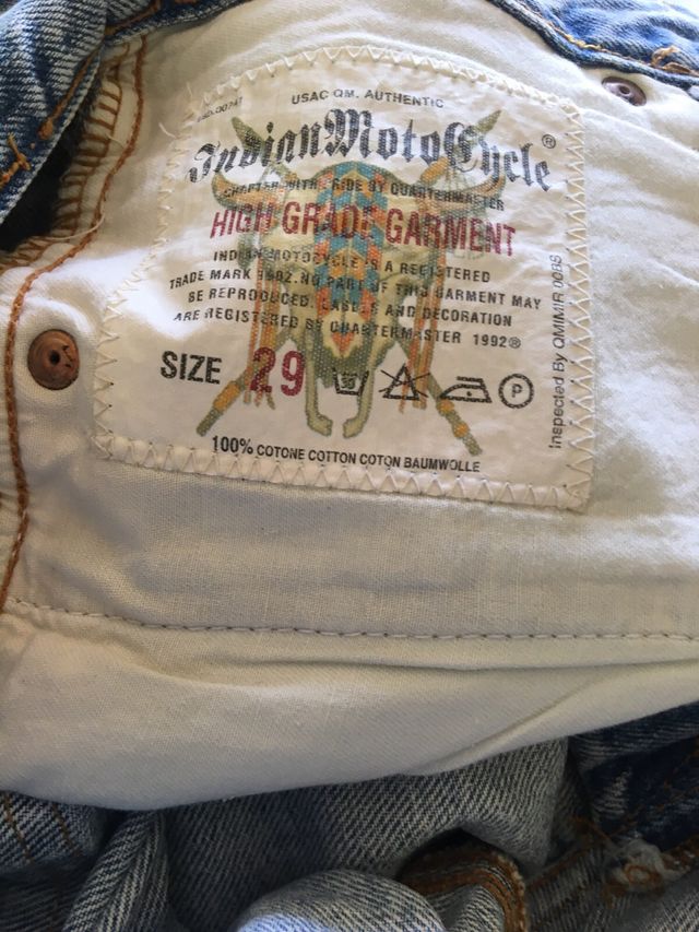 Indian motocycle jeans nuovo size  29