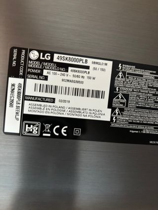 Televisor LG 49” UHD