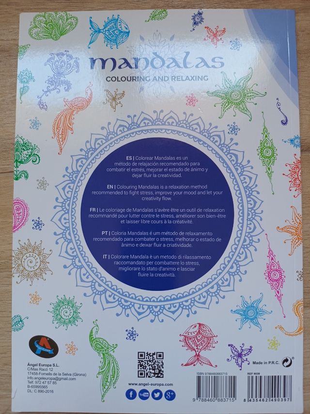 Cuaderno mandalas 