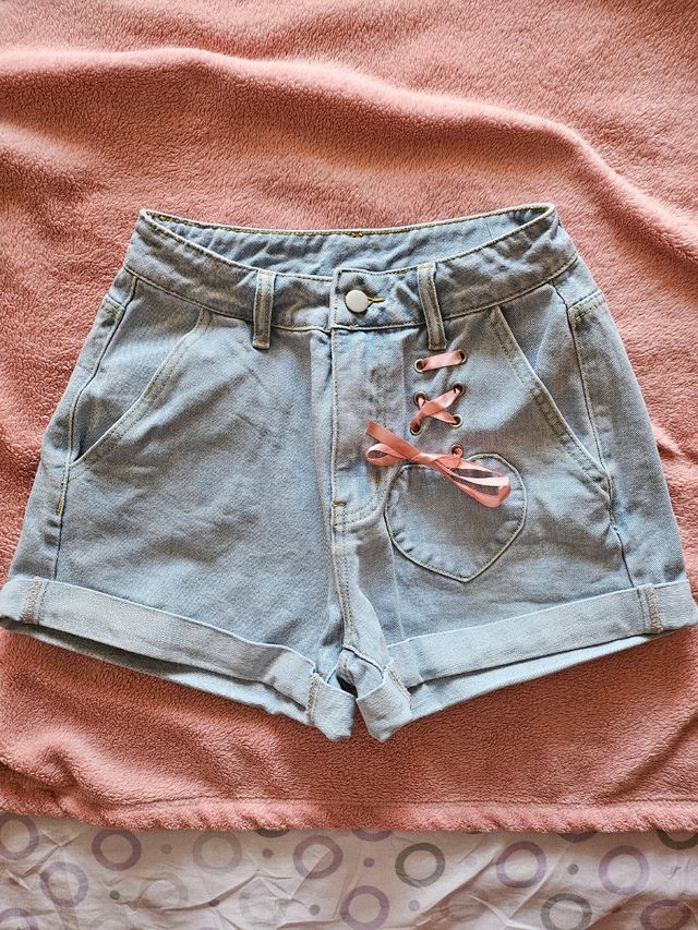Vaqueros cortos shein