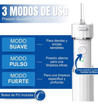 Irrigador Dental Portátil NUEVO