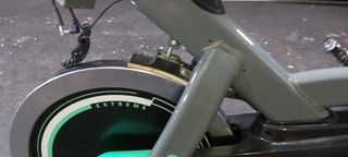 Bici spinning con averia