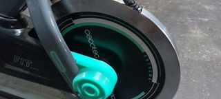Bici spinning con averia