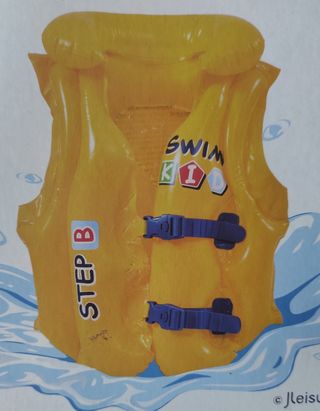 Chaleco flotador natación infantil