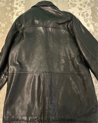 Chaquetón de cuero de Miguel Berbel