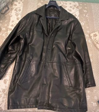 Chaquetón de cuero de Miguel Berbel