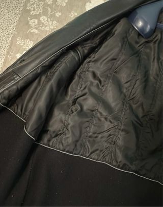 Chaquetón de cuero de Miguel Berbel