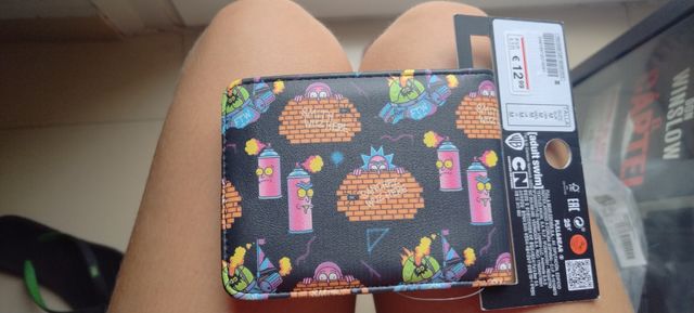 Tarjetero rick y morty