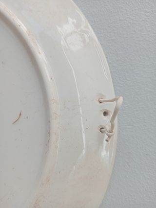 Plato de vajilla la cartuja