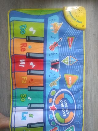 Alfombra piano musical
