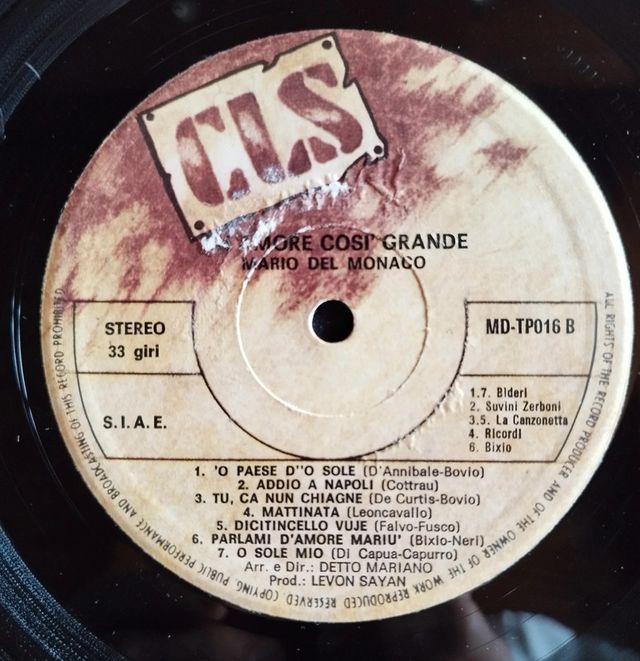 Mario Del Monaco - Un amore così grande