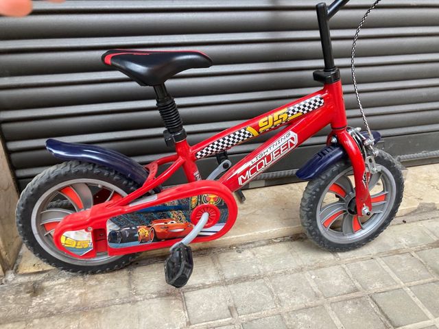 Bicicleta Cars 12 pulgadas