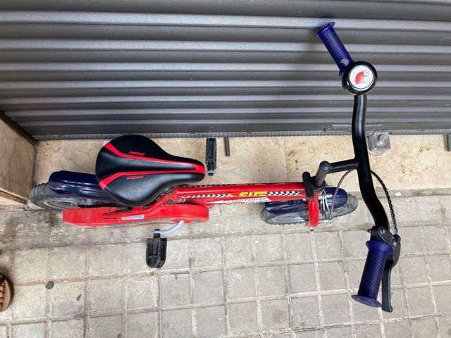 Bicicleta Cars 12 pulgadas