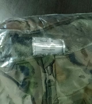 FORRO POLAR militar pixelado boscoso 